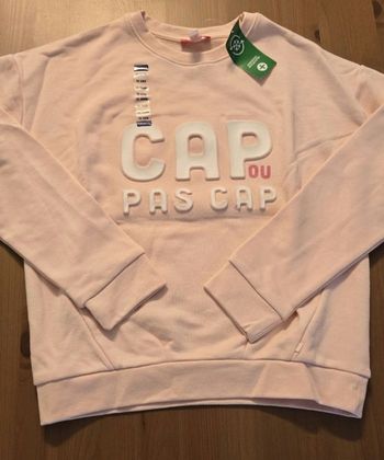 Neuf (non porté) 🏷🥰🩷😍 sweat molleton 12 ans fille 😍🥰🩷