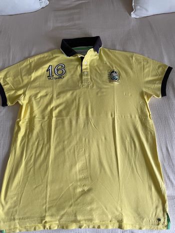 Polo jaune Vestiaires Principauté Cannoise