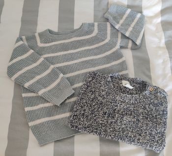 Lot de 2 pulls H&M et C&A Taille 2-3 ans