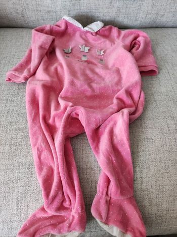Pyjama 12 mois rose