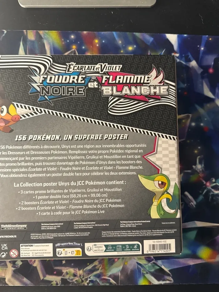 Coffret collection poster - Foudre noire et Flamme blanche - photo numéro 2