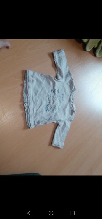 Tee-shirt bébé manche longue