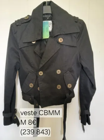 Veste noire femme M