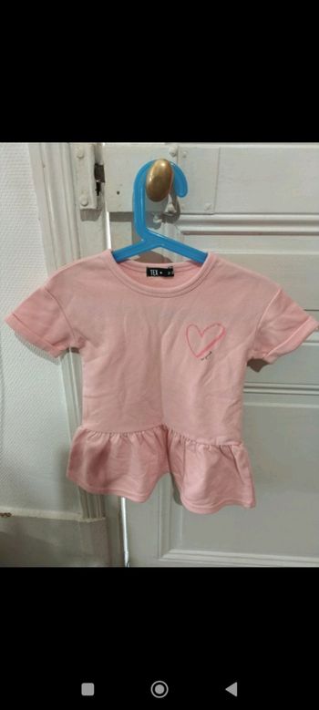 Robe manches courtes 