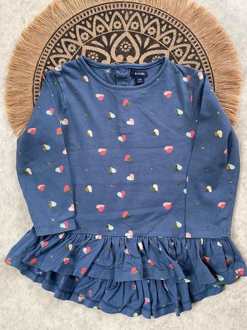 Tunique cœurs Kiabi 24mois