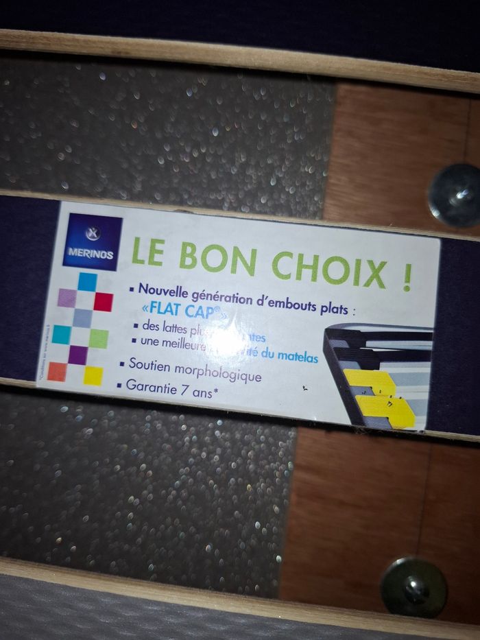 Sommier mérinos 160×200 - photo numéro 2