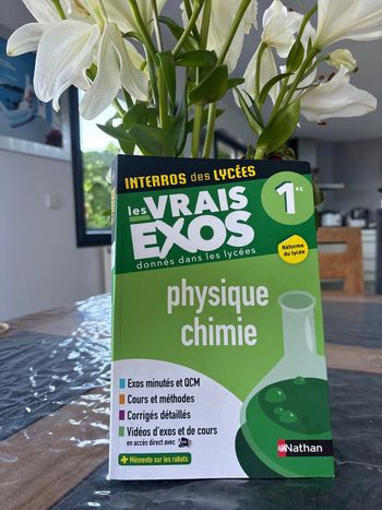 Interros des lycées physique chimie 1ere