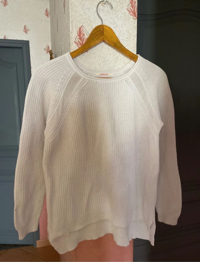 Pull camaïeu