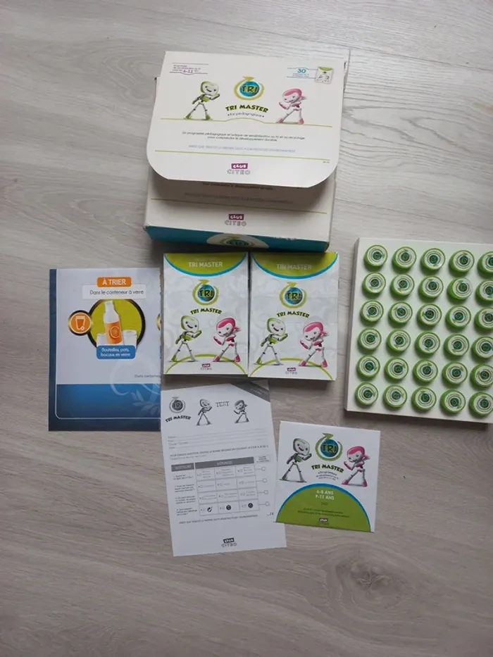 Kit pédagogique recyclage Tri Master club Citéo neuf