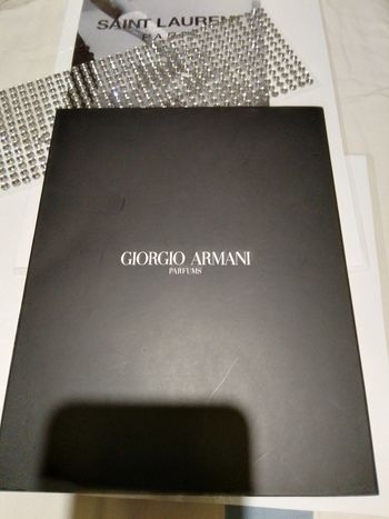 Serviettes invités Giorgio Armani
