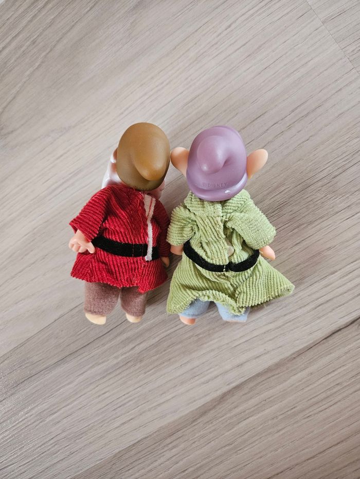 Lot de 2 personnages Grincheux et Simplet - photo numéro 3