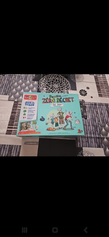 Jeu famille zéro déchet