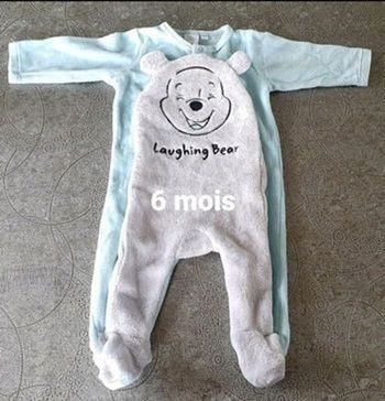 Pyjama 6 mois Disney Baby WINNIE L'OURSON