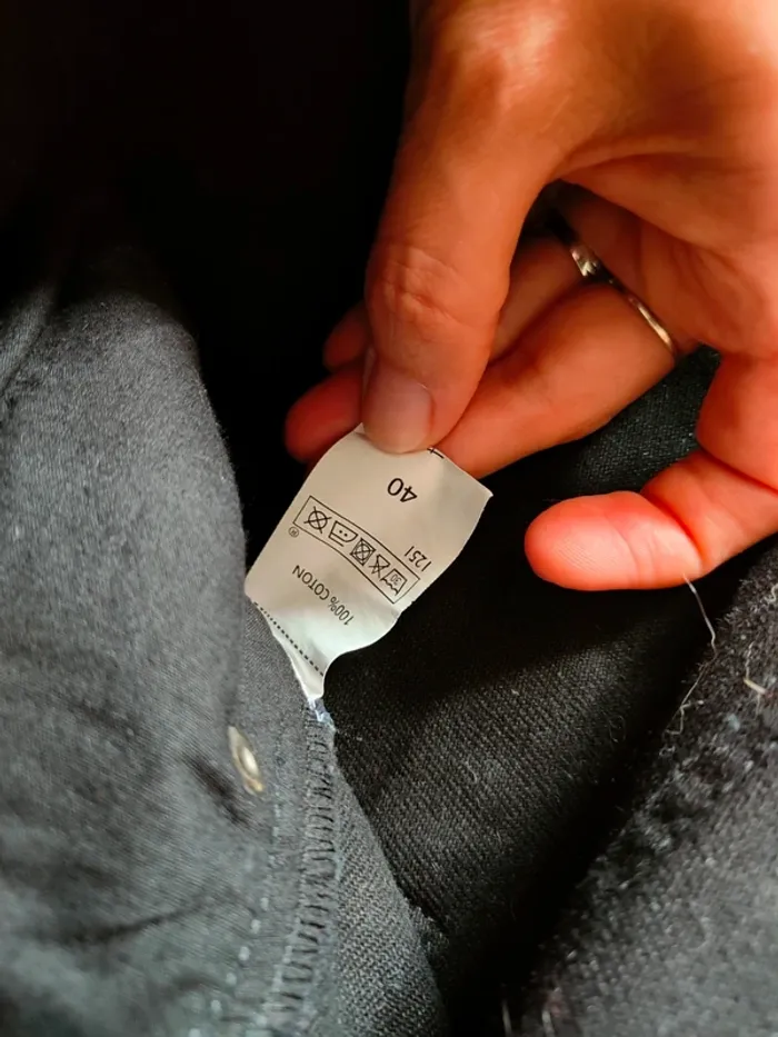 Bermuda short noir homme neuf Custer taille 40 - photo numéro 7