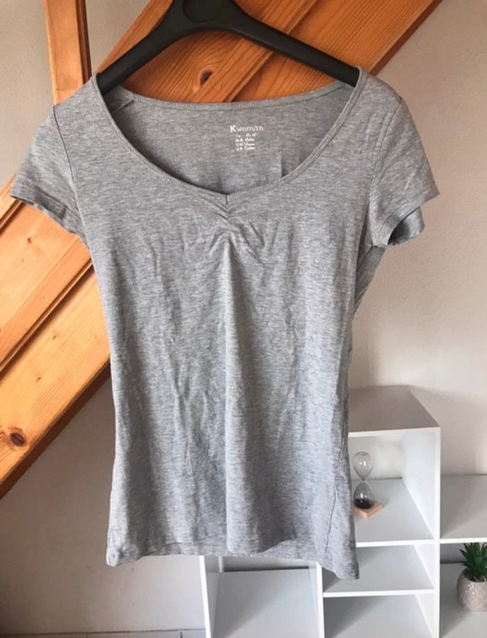 Tee shirt gris