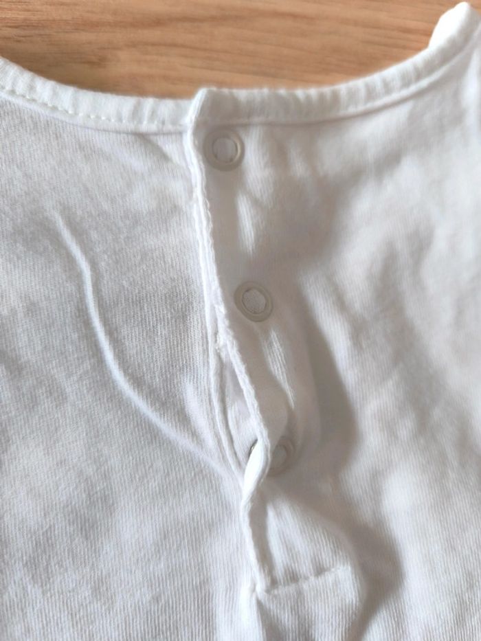 T-shirt DPAM Éléphants - Taille 12 mois - 74cm - photo numéro 4