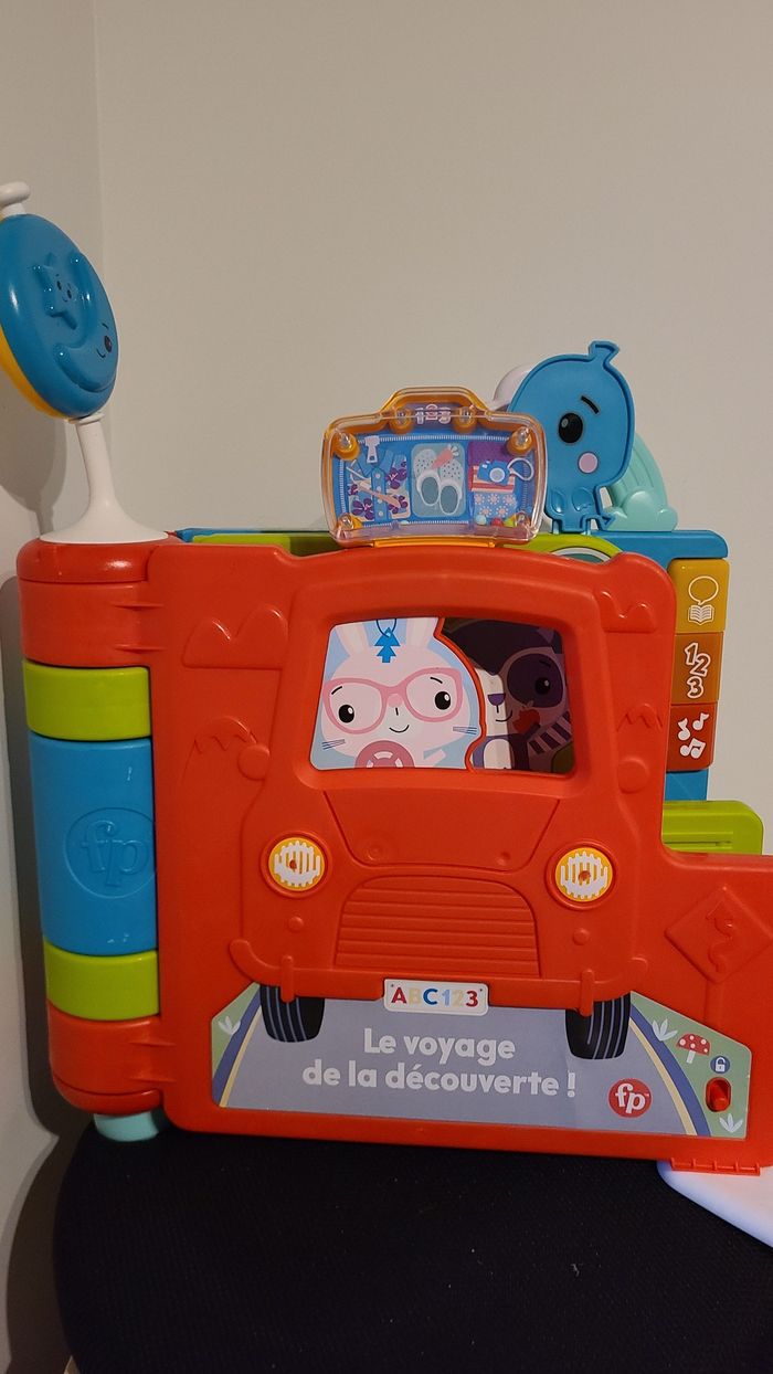 Fisher Price Livre d'activités géant Le voyage de la découverte - photo numéro 2
