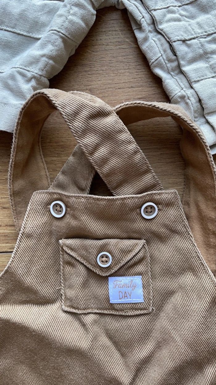 3 pantalon 1 salopette lot - photo numéro 2