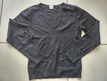 Pull  noire manches longues filles