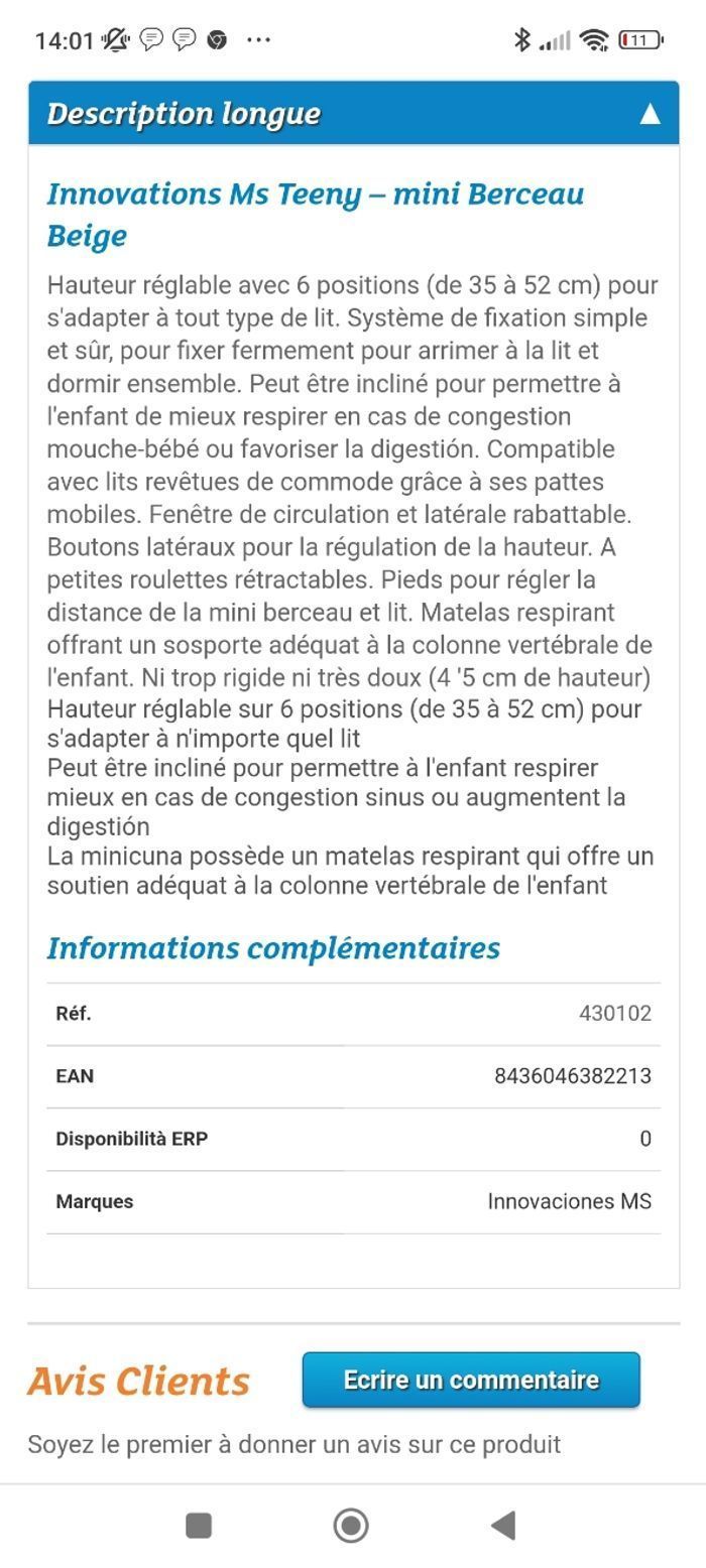 Berceau cododo - photo numéro 9