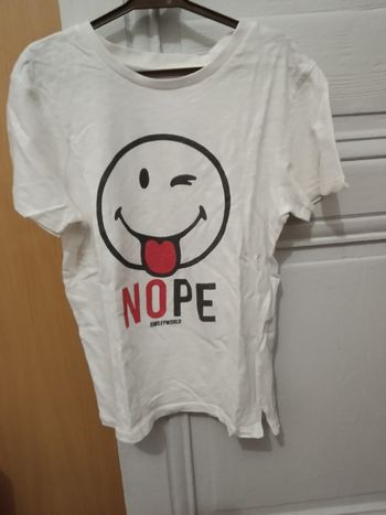 Tee-shirt orchestra blanc et multicolore