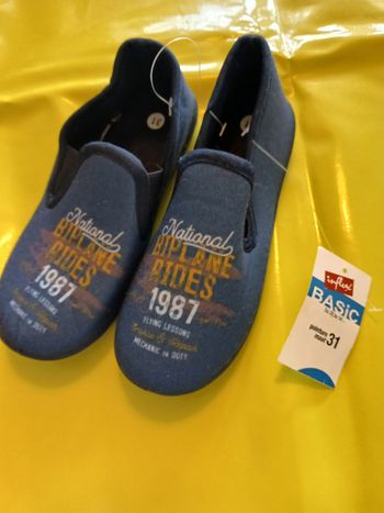 chaussons garcon basic 31