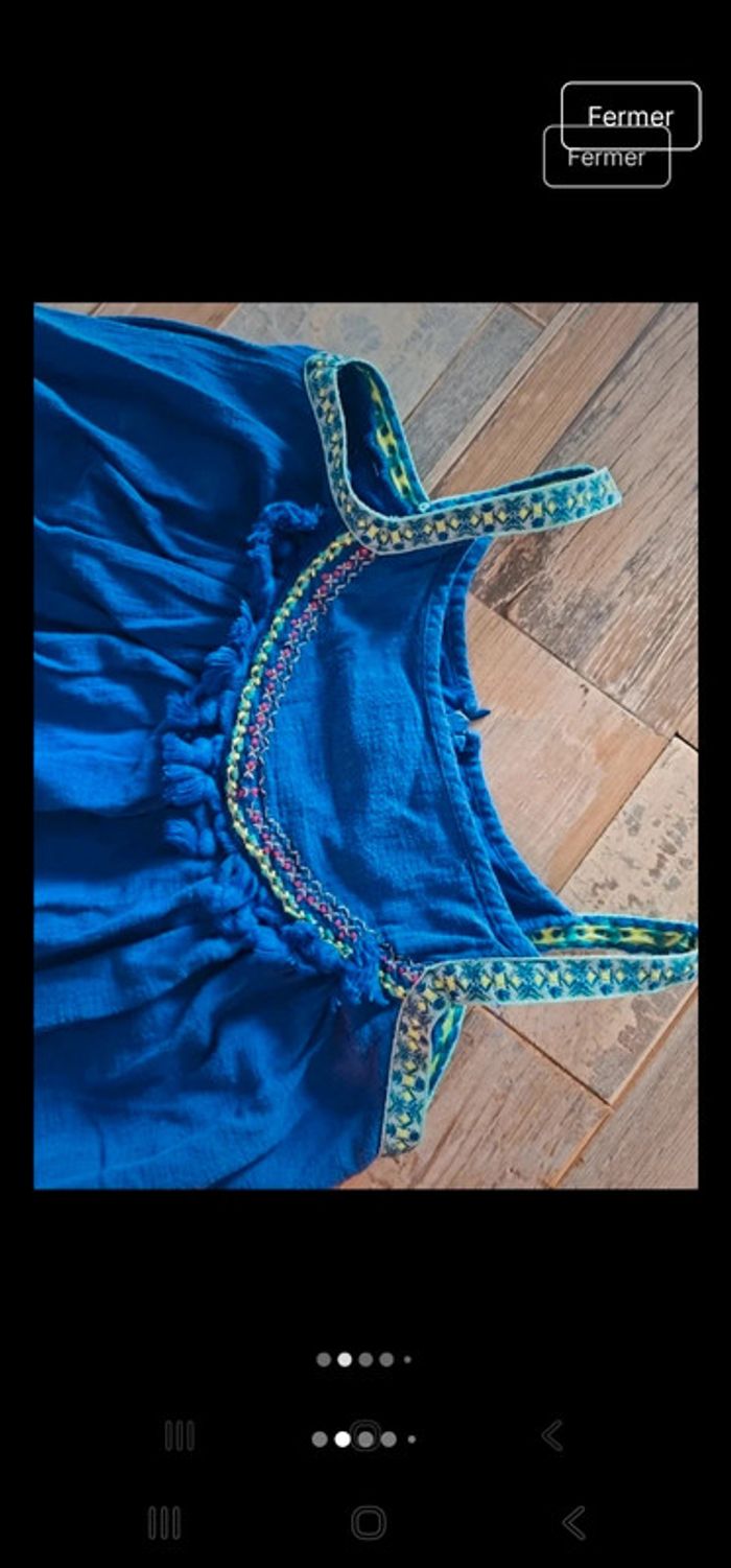 Ensemble été catimini tunique 8ans + legging 6 ans - photo numéro 2