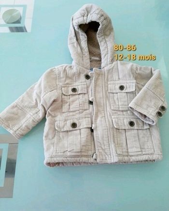 Manteau chaud 12mois