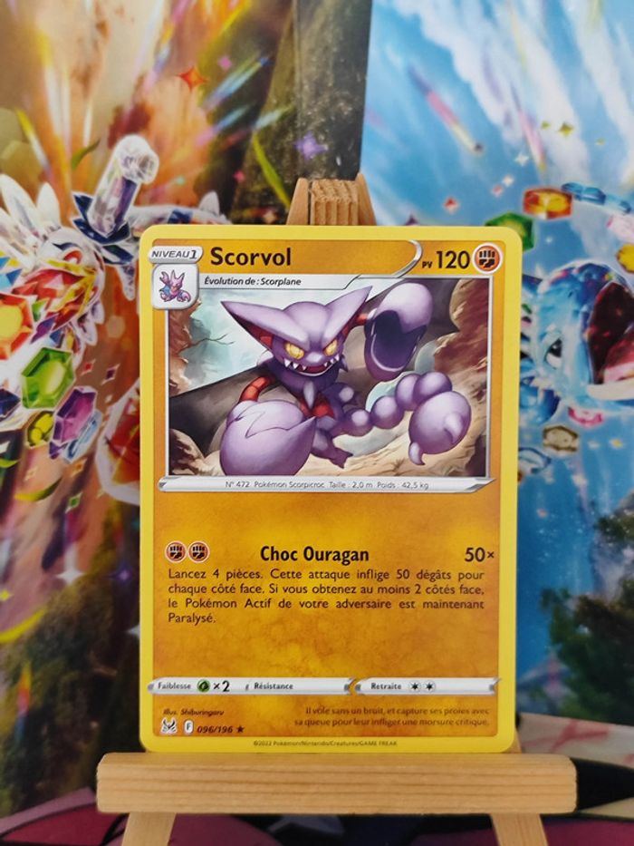 Scorvol rare 96/196 origine perdue
