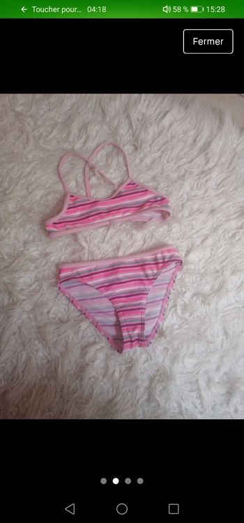 Maillot de bain 2 pièces tribord 8ans