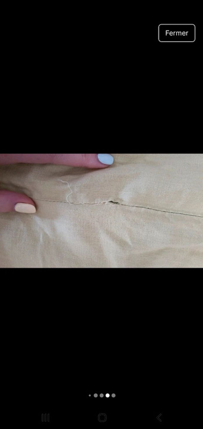 Robe en lin verte - photo numéro 5