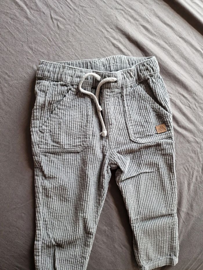Pantalon côtelé fin 24 mois - photo numéro 2