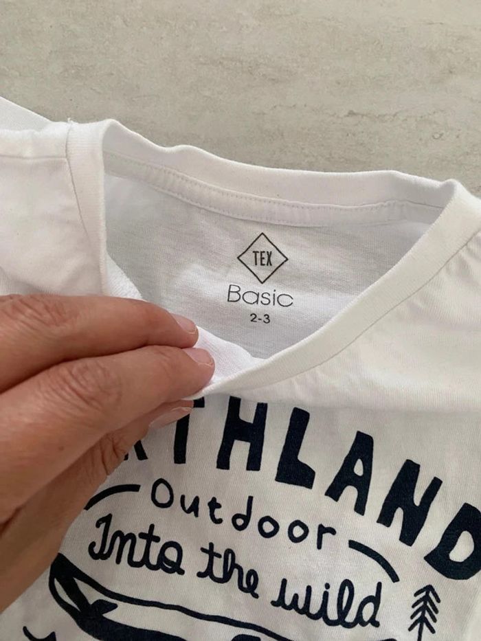 Lot de 2 t-shirts et 1 débardeur 2 ans - photo numéro 3