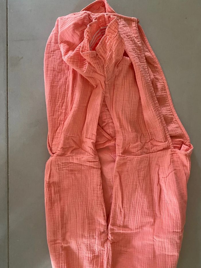 Combi short corail Kiabi Eco Conception en gaze de coton taille 38 - photo numéro 17