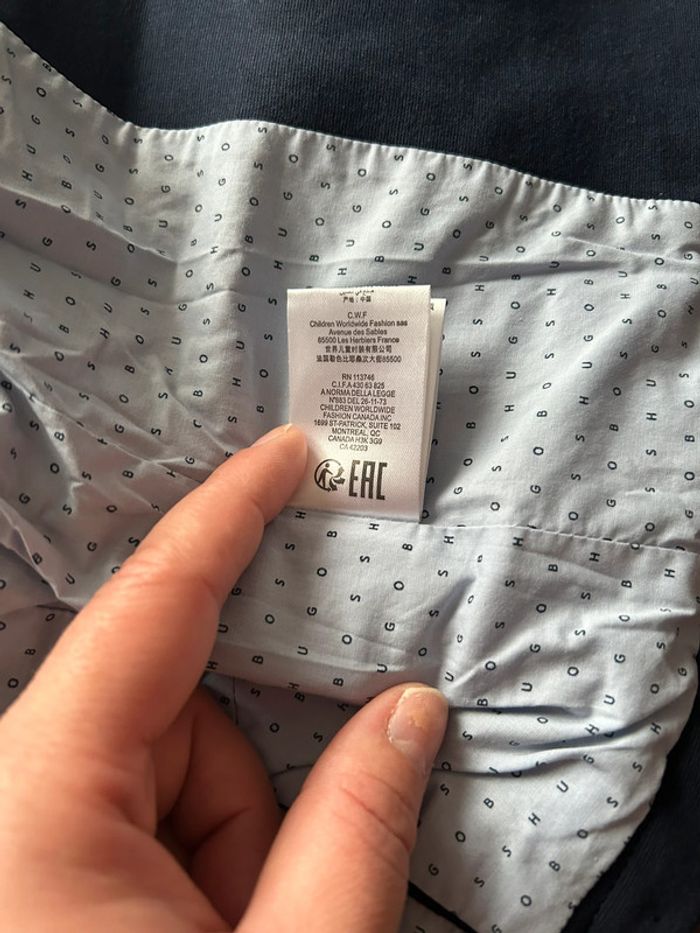 Veste de costume bleu marine Hugo Boss 3 ans 94 cm - photo numéro 17