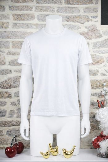 T-shirt manches courtes blanc Homme/ Ado taille M marque Bershka 🎸