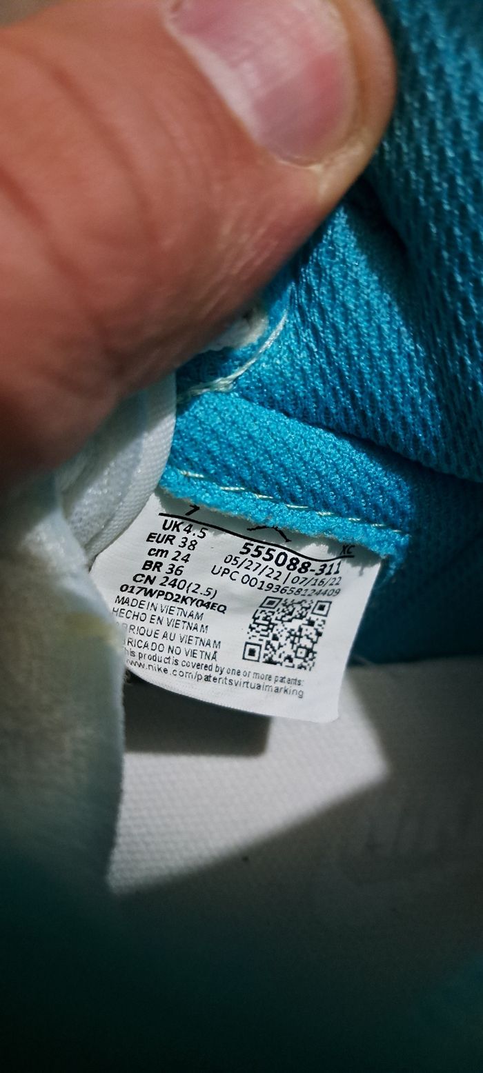 Basket Air Jordan Nike 38 - photo numéro 6