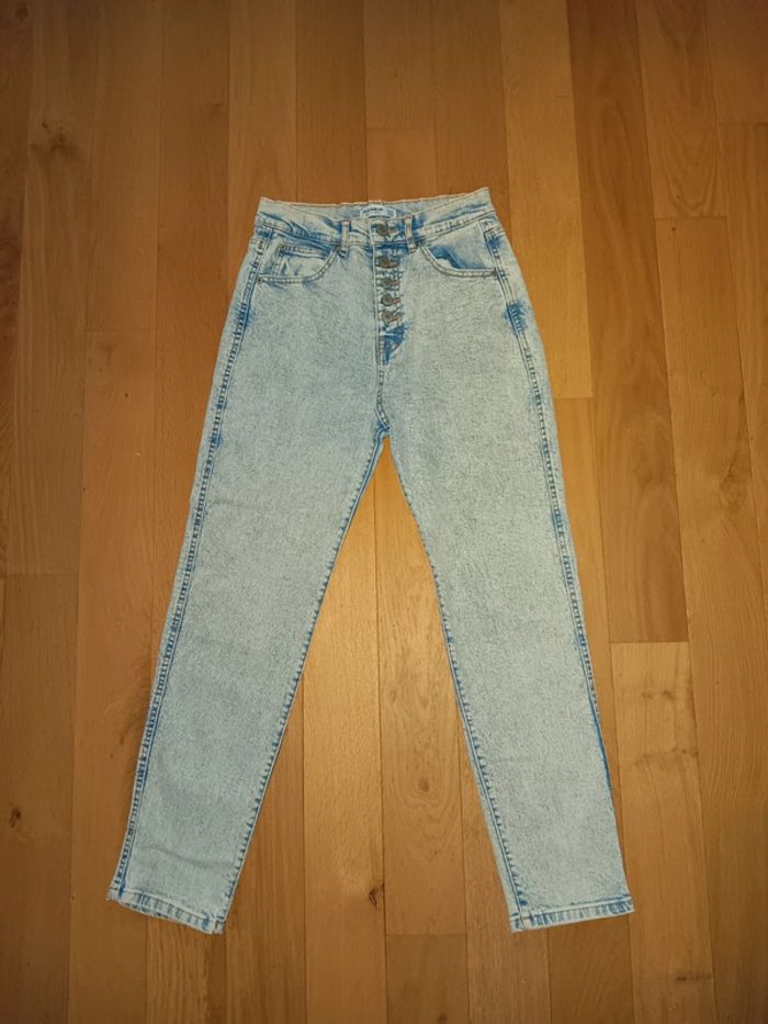 Jean taille haute Pull & Bear - taille 38