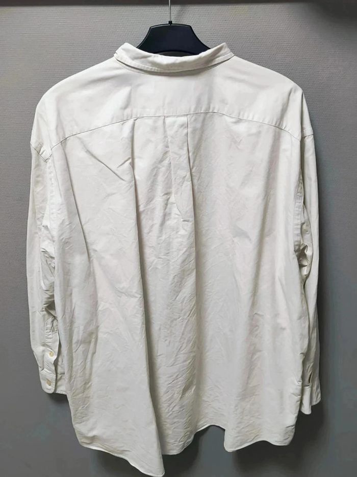 Chemise Ralph Lauren XXL Big Vintage Blanc Logo Brodé – Élégance Intemporelle - photo numéro 15