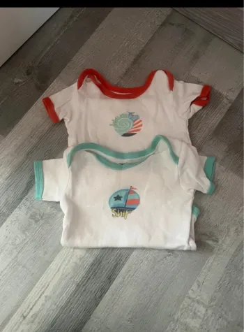 Lot de body MC Pomette bébé garçon 9 mois
