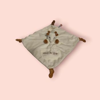 Doudou plat Sophie la girafe