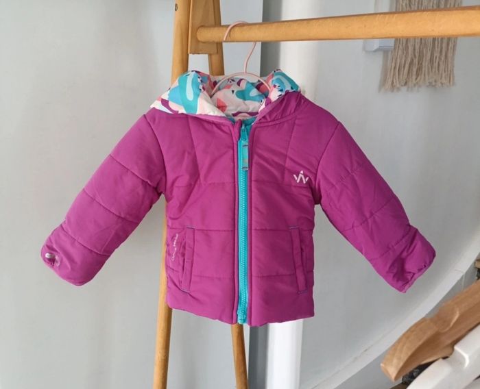Manteau réversible taille 18/24 mois