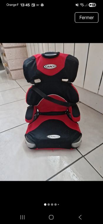 Siège auto pour poupée 