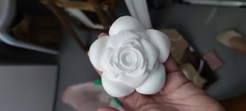 Lot de 8 fleurs polystyrène