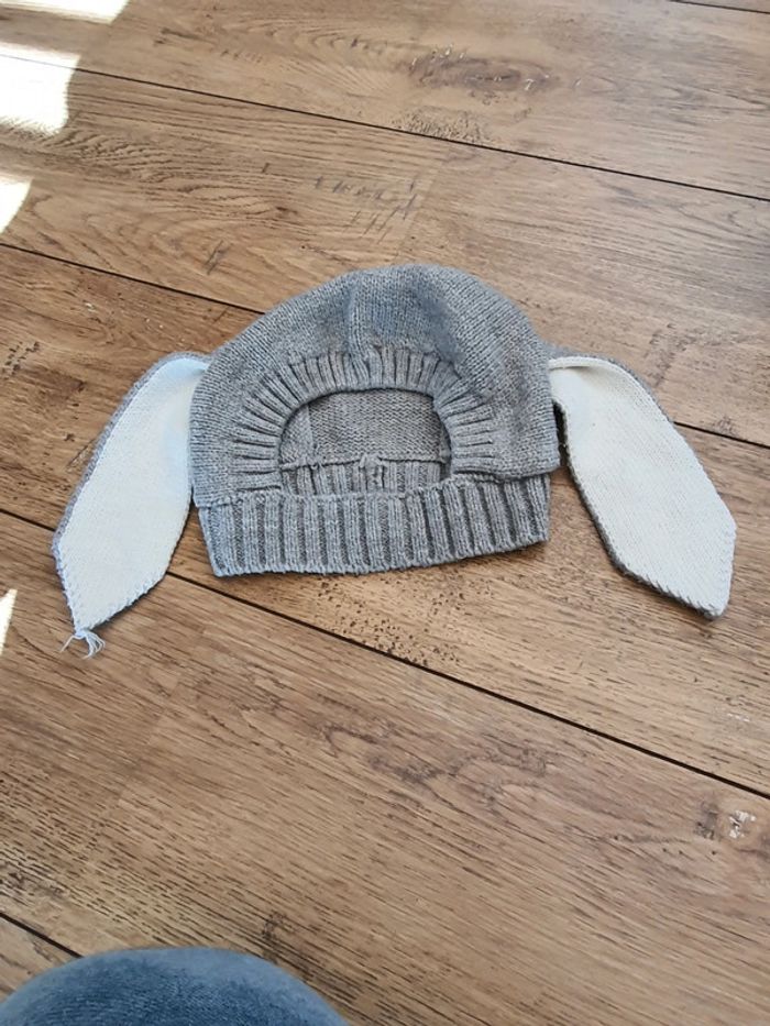 Cagoule lapin taille 3 mois
