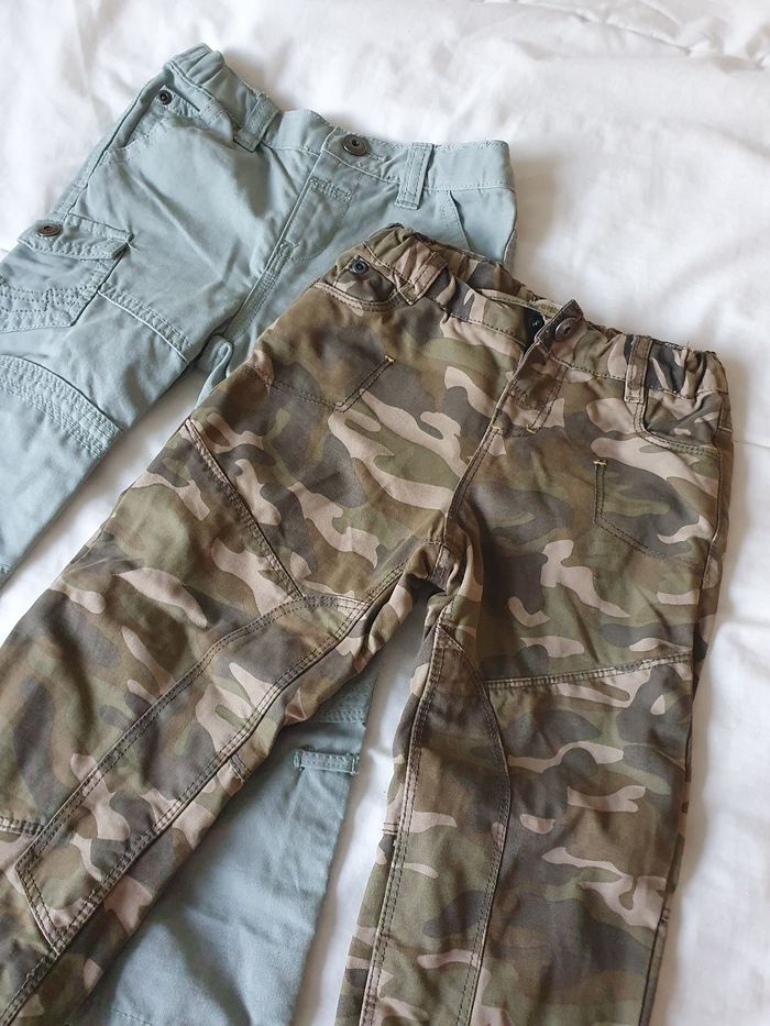 Lot de 2 pantalons vertbaudet garçon taille 3 ans