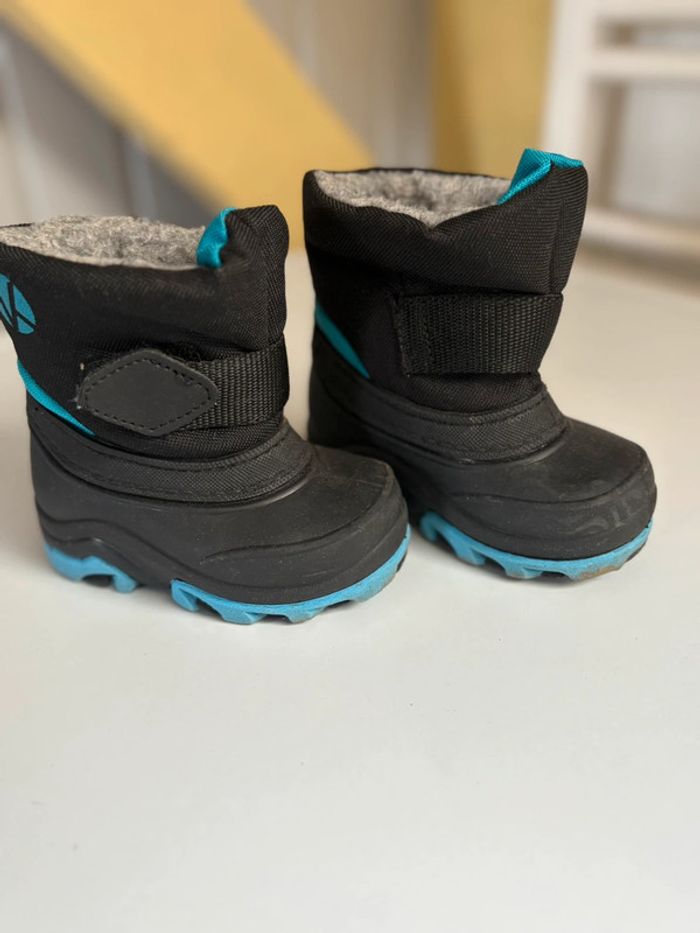 Après ski bébé taille 18/19, neige, hiver, botte - photo numéro 2