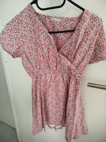 #kytie8ansfille. Robe manches courtes taille 8 ans