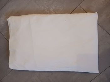 drap housse blanc en coton pour lit 2 pers Décors de maison Neuf juste lavé