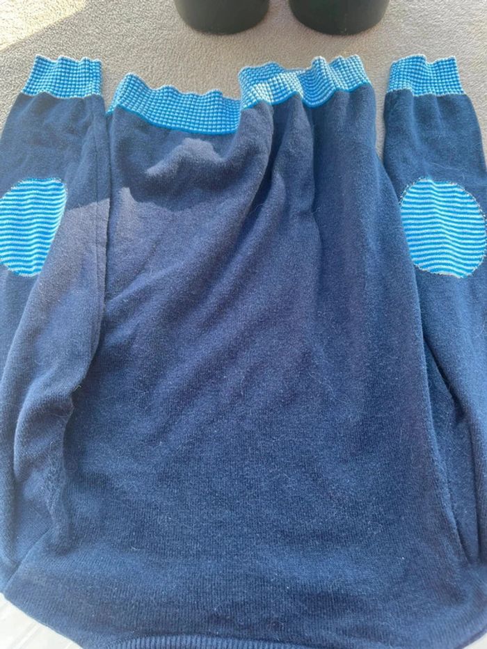 Pull bleu marine DPAM neuf sans étiquette - photo numéro 5